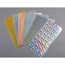 Laser Coated Aluminum Self-Adhesive Paper Sticker